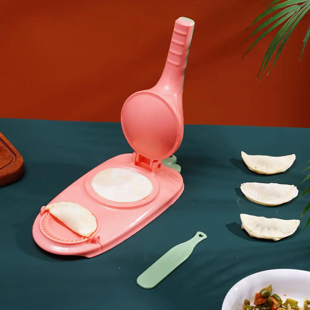 

2 в 1 устройство для изготовления пельменей, набор для самостоятельной сборки, прижимная машинка для обертывания, ручная экономия сил, Равио...