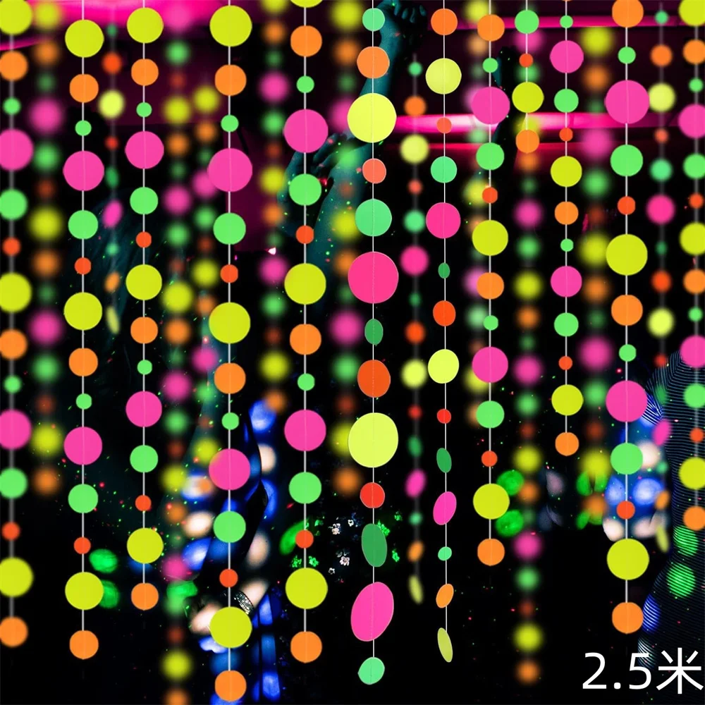 

Неоновые подвесные ленты для вечеринок