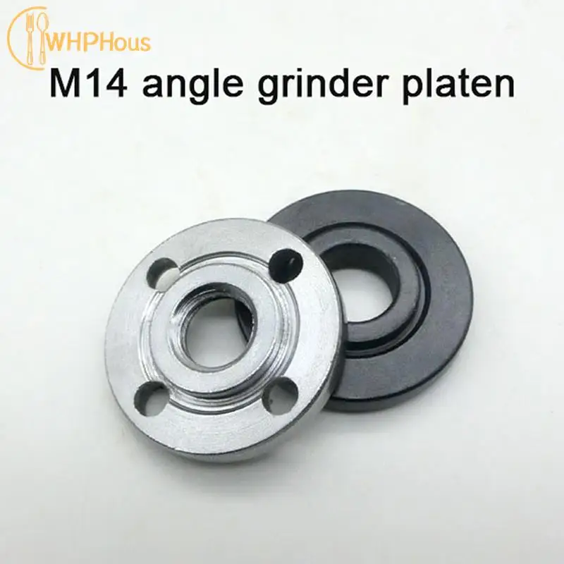 

2pcs M14 Thread Angle Grinder Inner Outer Flange Nut Set for 14mm Spindle Thread Power Tool Grinders Tools