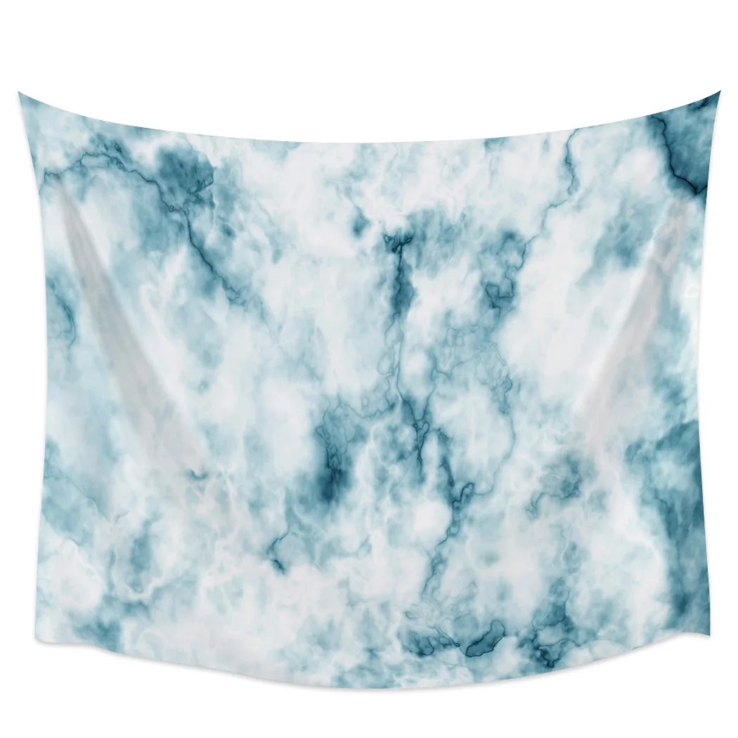 

Marble Blackout Curtains Table Runner Bathroom Set Blanket Tapestry