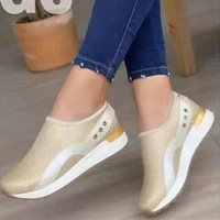 2022 summer new flying woven shoes soft bottom mesh fashion casual shoes breathable womens shoes casual shoes weman shoes
