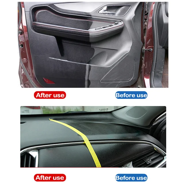 Auto Leather Plastic Restore Shine Car Interior Cleaner Long Lasting Maintain Gloss Auto Detailing Quick Coating Car Protection 6