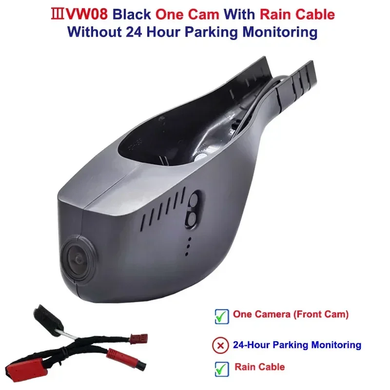 

Jabriel для Volkswagen VW Passat B8 Tiguan Arteon Sharan Multivan Tarek Atlas Polo Golf DashCam 1080P WiFi Car-DVR Plug and Play