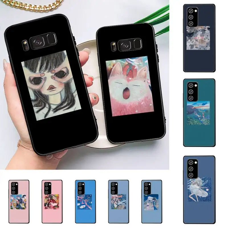 

Aya Takano Phone Case for Redmi 8 9 9A for Samsung J5 J6 Note9 for Huawei NOVA3E Mate20lite cover