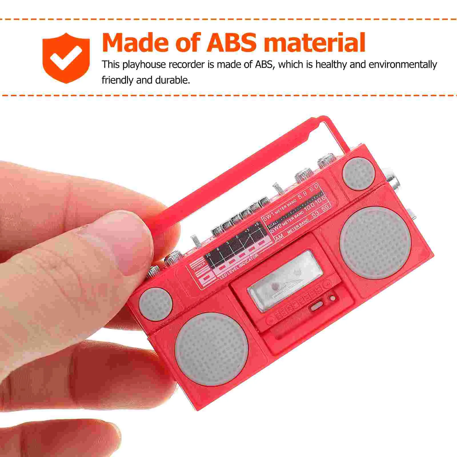 Ленточный рекордер модель декор цветные мини-украшения винтажные модели