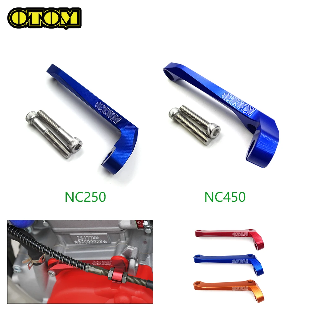 

OTOM For ZONGSHEN Clutch Cable Support Bracket CNC Holder AVANTIS MOTOLAND SM-MOTORS BSE BRZ KAYO GR NC Motorbike Accessories