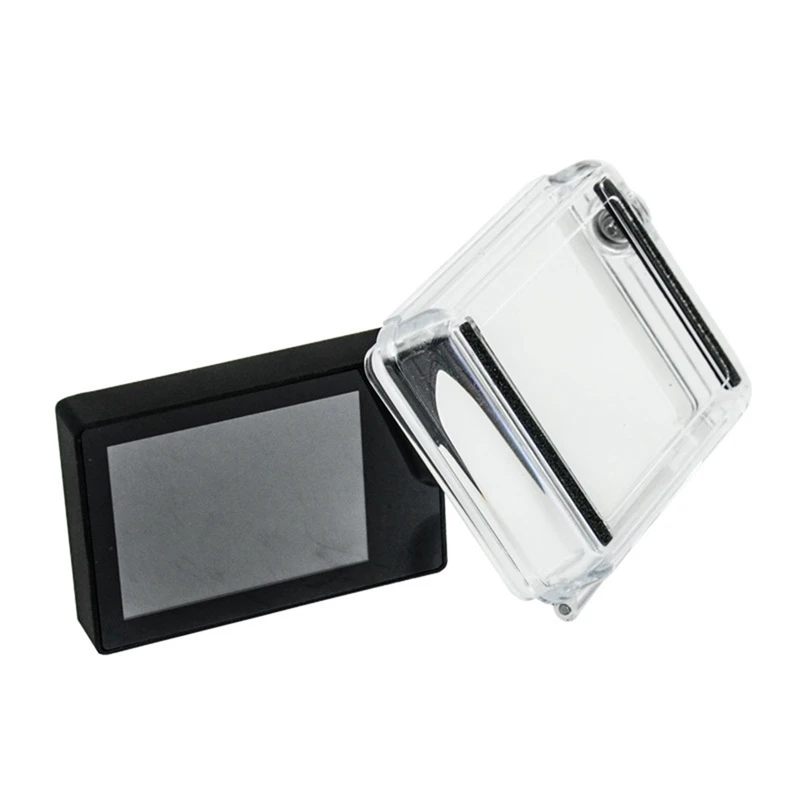 

RISE-For Gopro Bacpac Lcd Display Monitor Action Camera Bacpac Lcd Screen + Back Door Case Cover For Gopro Hero 3+4