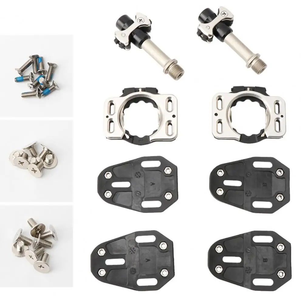

1 Pair Clipless Pedals Sealed 3 Bearing High-strength Titanium Alloy Impact Resistant SPD Pedal for Riding Bicycle Parts