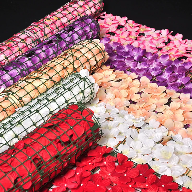 

Artificial Embroidery Fence Wall Fence Wedding Background Wall Decoration Landscape Garden Fence Hydrangea Outdoor Decoration