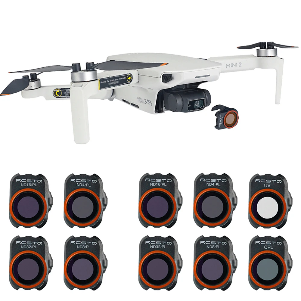 

Drone Accessories For DJI Mavic Mini/SE/Mini 2 Filters UV ND CPL 4/8/16/32 NDPL Polar Kit Camera Lens Filter Protection Gimbal