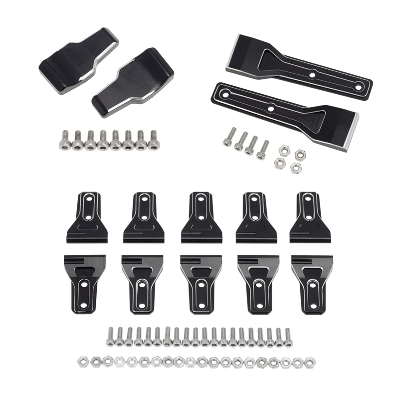 

Metal Full Car Door Hinge Window Hinge Decoration For Axial SCX6 Jeep JLU Wrangler 1/6 RC Crawler Car Upgrade Parts