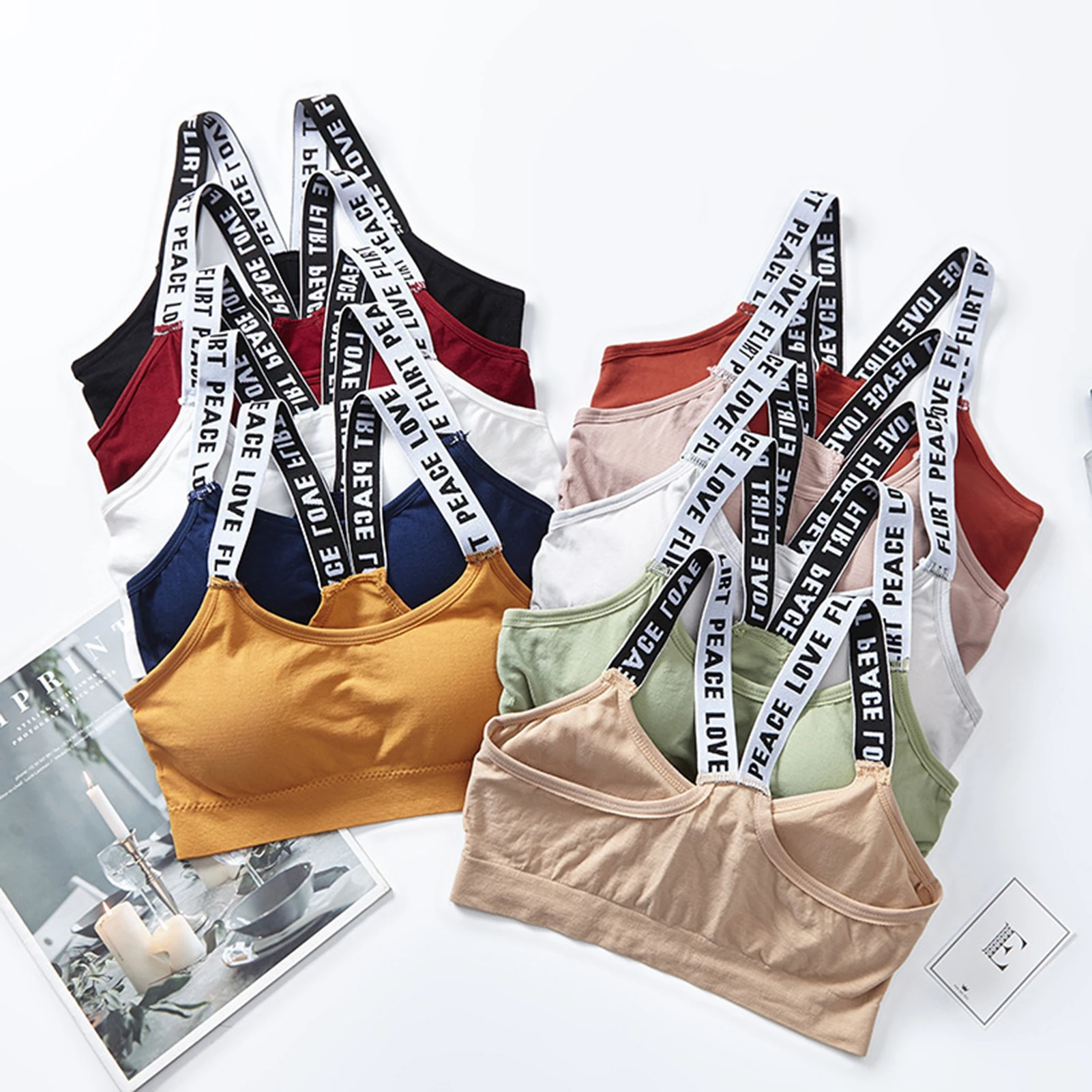 

New Women Daily Wireless Bra Breathable Comfy Unlined Bras for Daily Outdoor Fitness Wear