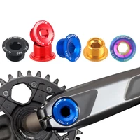 cranks screw mtb bike m18 m19m20 aluminum alloy crankset cover cycling parts for shimano crank bolt cap