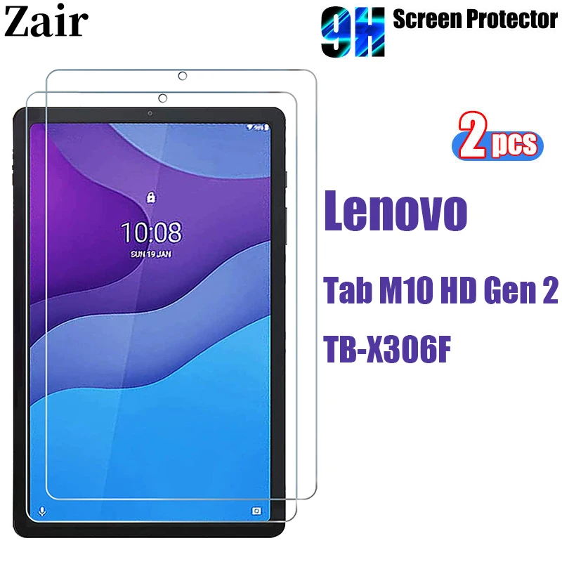 

9H Tempered Glass For Lenovo Tab M10 HD Gen 2 TB-X306X 2nd Generation 10.1 Inch Protective Screen Protector Film TB-X306F 10.1''