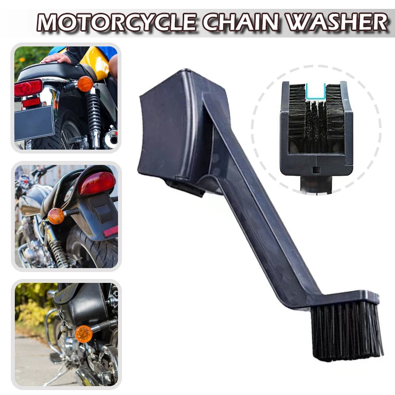 

Motorcycle Chain Cleaning Dirt Means Brush Universal Rim Care Tire Washer Bicycle Maintenance Cleaner For Auto Car Accessories