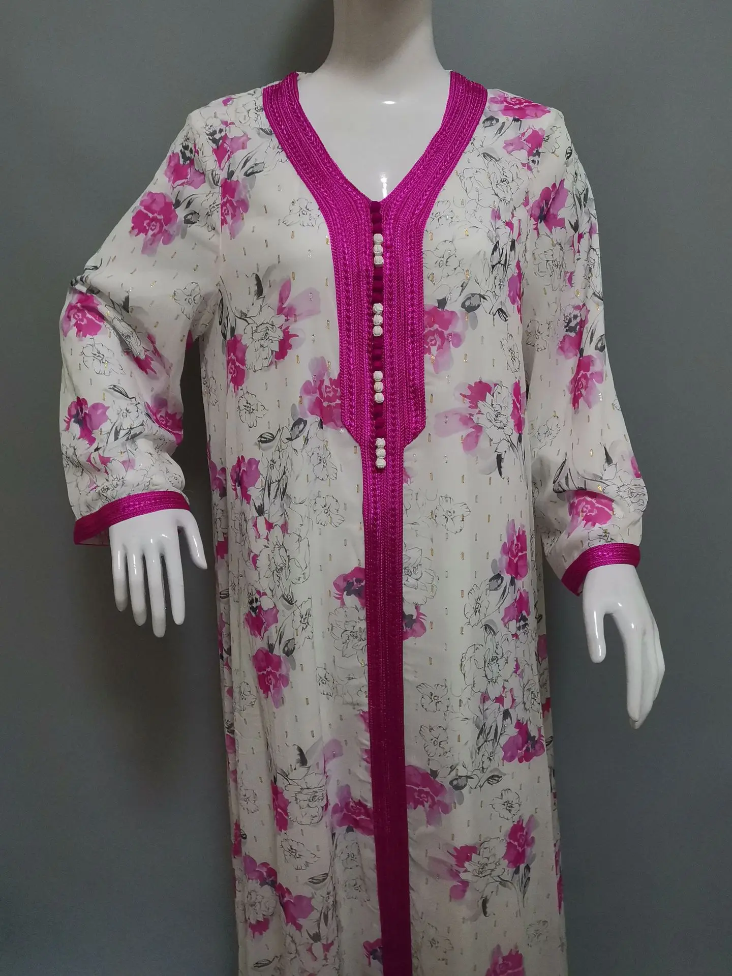 White Abaya Dubai Turkey Islam Indian Saudi Arabic Muslim Dress For Women Kaftan Mujer Robe Longue Femme Musulmane Vestido Longo