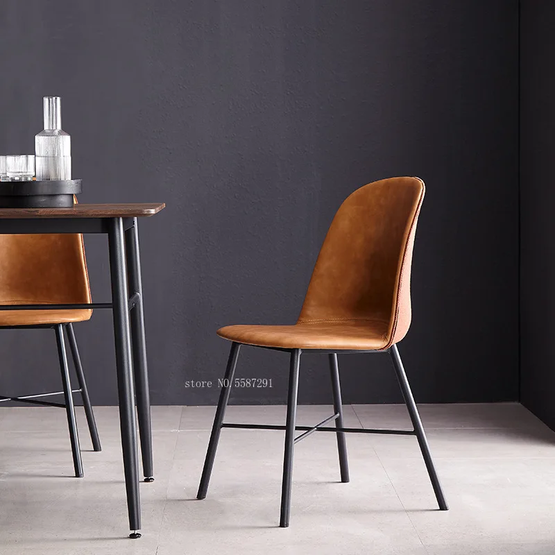 

Light Luxury Post-Modern Dining Chair Fashion Designer Creative American Retro Restaurant Simple Internet Celebrity Dining Chair