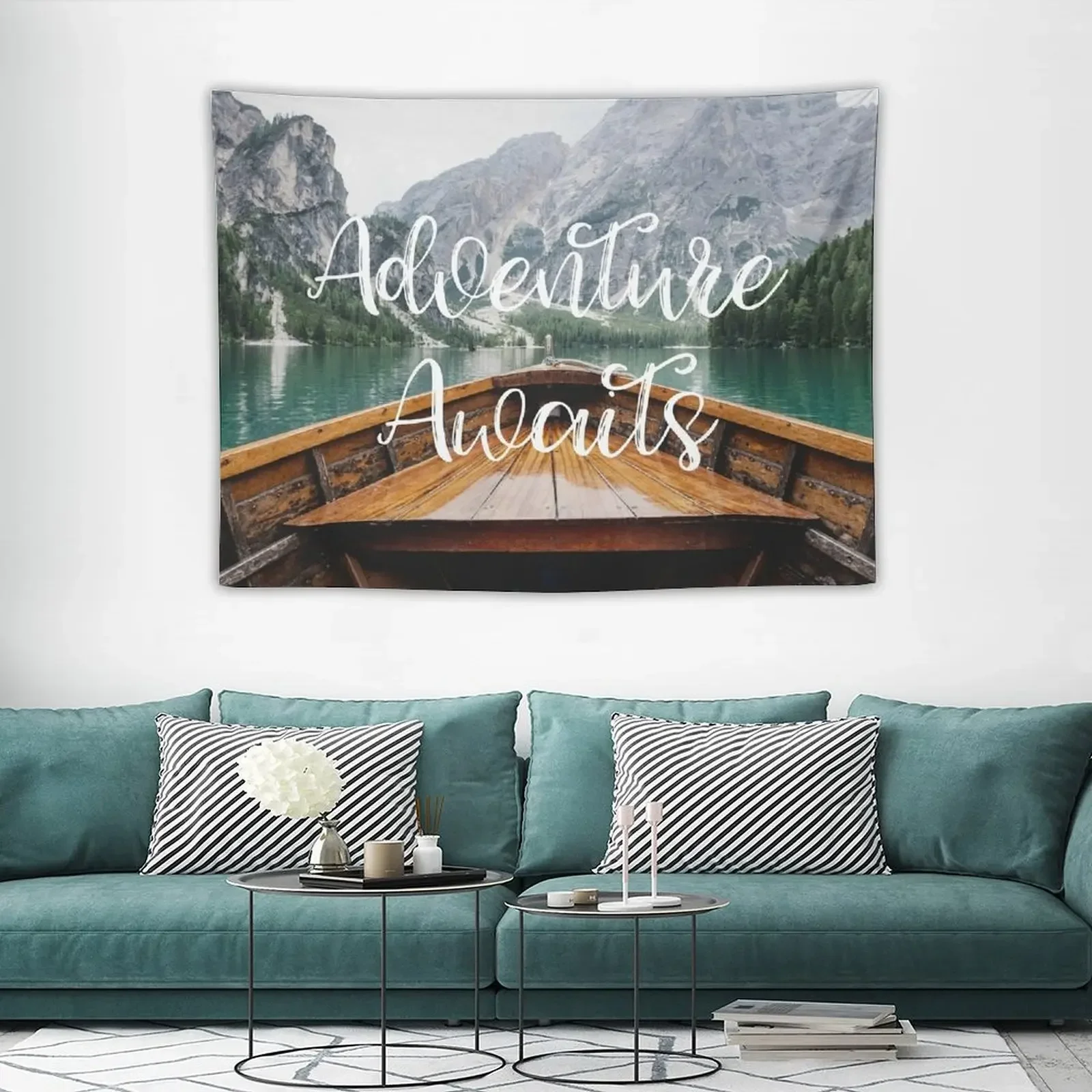 Живите приключения-приключения ожидают гобелены украшения для комнаты