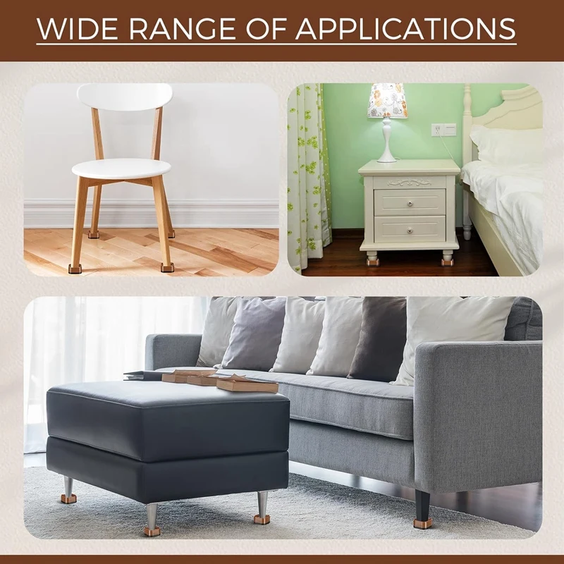 Подставки для мебели Регулируемые стойки кроватей ножек стола 1 38 дюйма