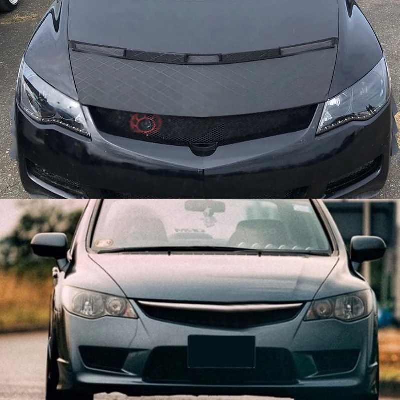 Левая + правая для 2006 07 08 09 10 11-15 Honda Civic FD Автомобильная фара крышка объектива