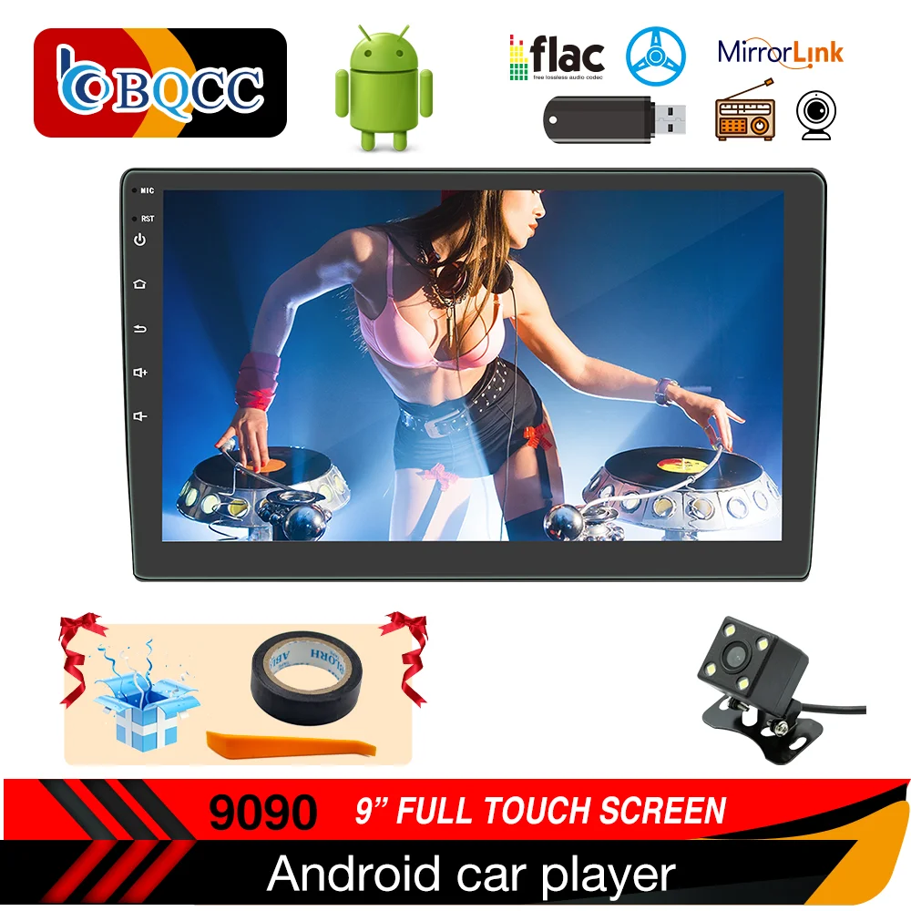 

Universal 10.1 inch 2 Din Car Radio Hd Car Mp5 Multimedia Player Android 10.1 Gps Navigation Support Rear Camera 1+16G/2+32G