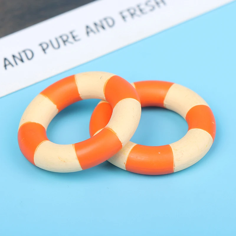 

1/12 Миниатюрный Кукольный дом, спасательное кольцо, мини-кольца для плавания из смолы, плавательный круг, модели игрушек, аксессуары для ванн...