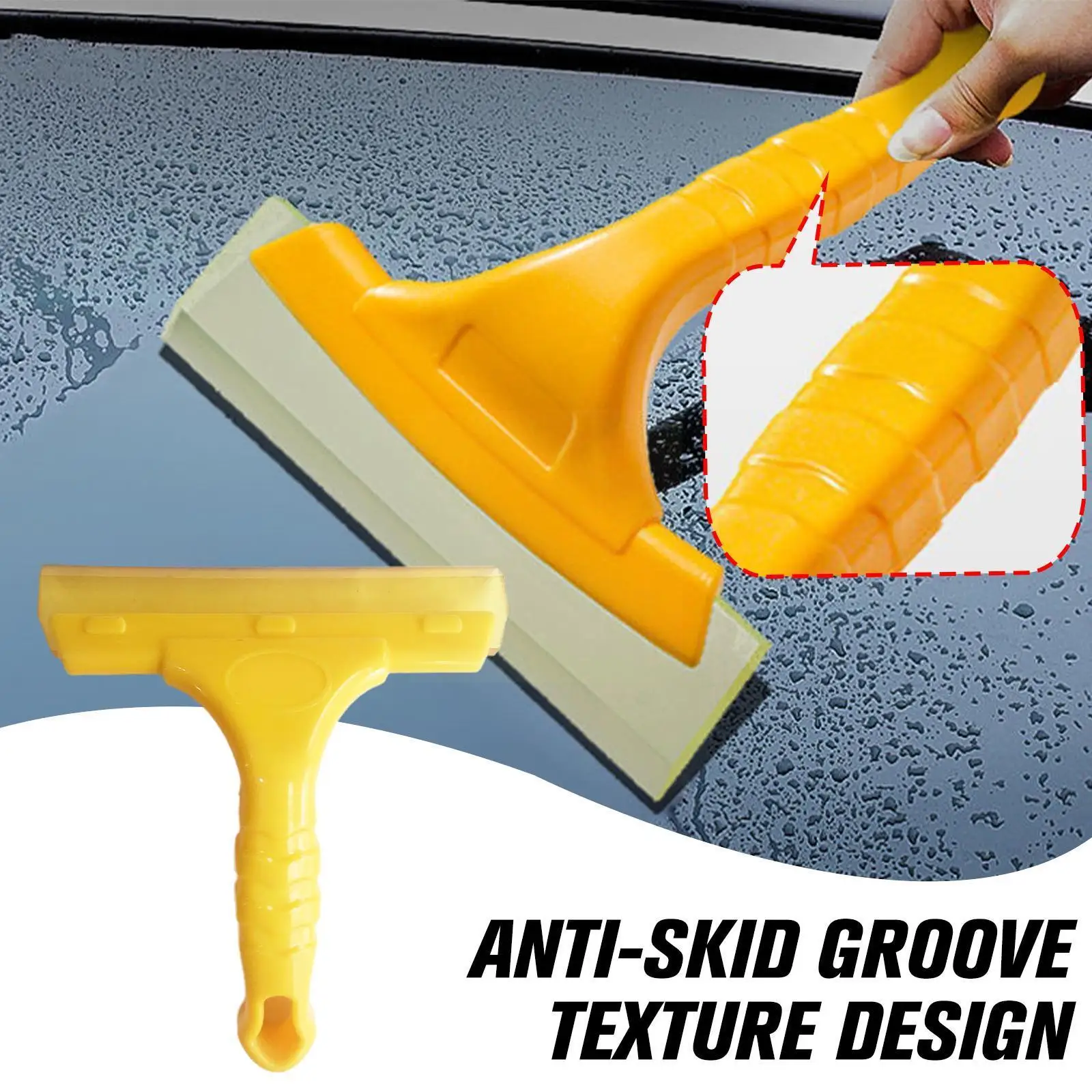 

Silicone Scraper Water Wiper Car Windshield Washing Household Brushes Window Accessories Cleaner Blade Squeegee Cleaning Br U1q0