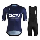Новинка, велосипедный комплект GCN, комплект из Джерси для езды на велосипеде, летний мужской комплект для езды на велосипеде с защитой от УФ-лучей, велосипедный костюм, профессиональная команда, гоночная униформа, велосипедная одежда