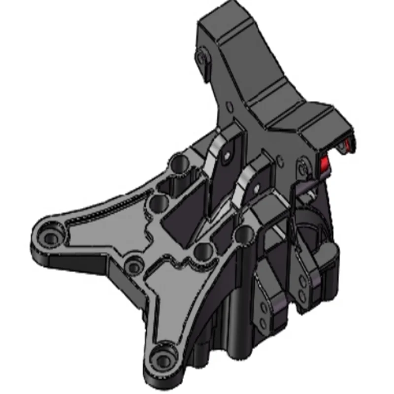 Монстр-Трак на радиоуправлении Hongnuo HNR H9901 6S 1/8, передний/задний амортизационный кронштейн HN9007 HN9008