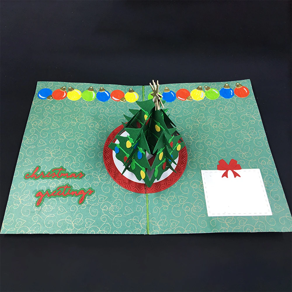 Холли Веселые Рождественские металлические штампы для резки DIY изготовление