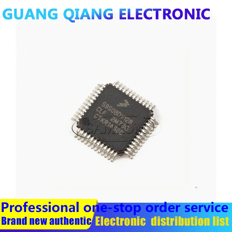 1PCS S9S08DV128CLFMCU 8-bit S08 CISC 128KB Flash 3.3V/5V Automotive 48-Pin LQFP |