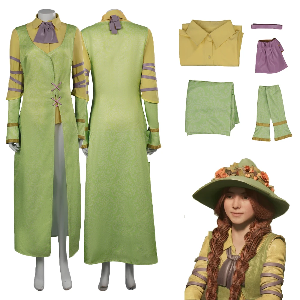 Косплей-костюм ведьмы из Гербологии для женщин