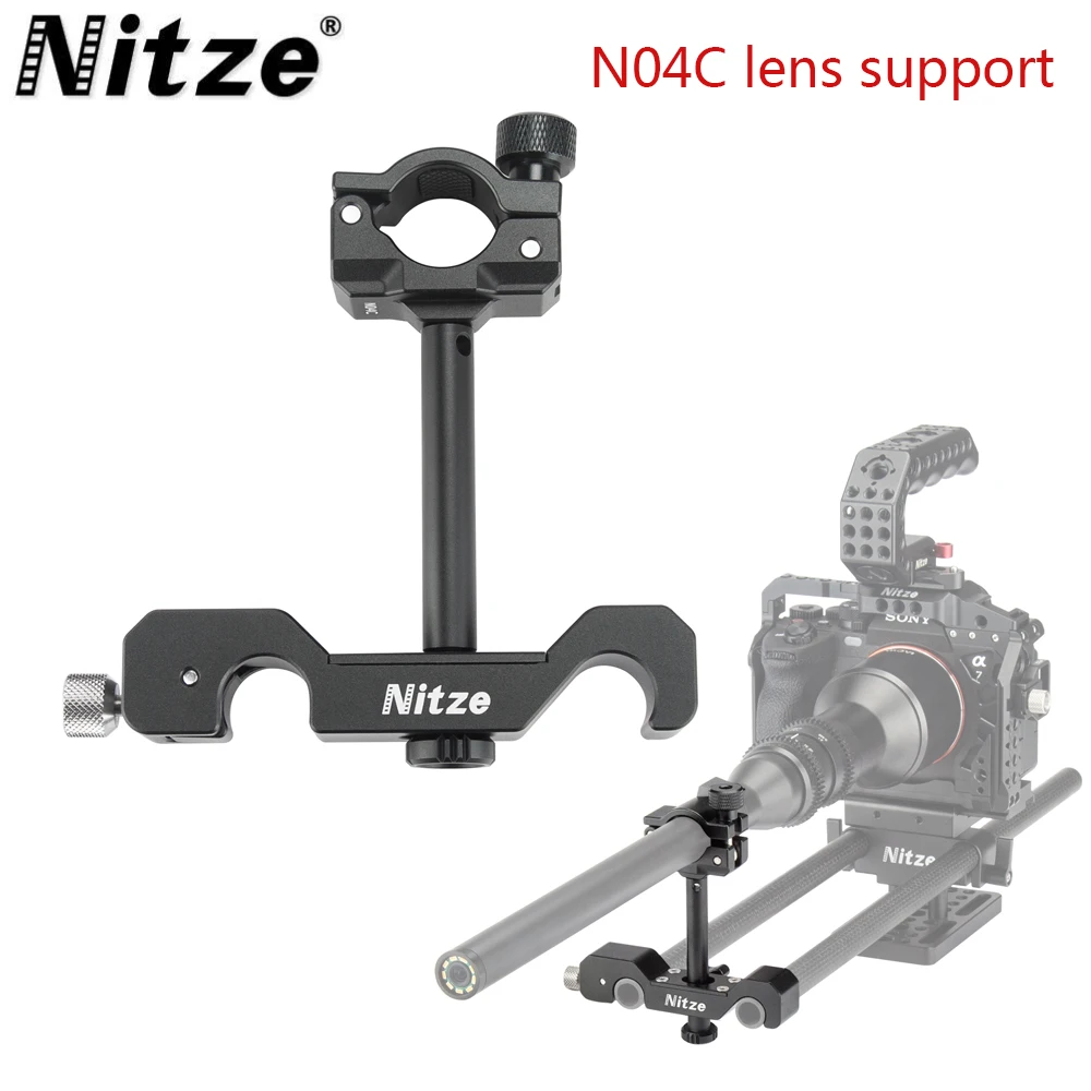 

Nitze 15mm LWS Lens Support for Laowa 24mm f/14 2X Macro Probe Lens - N04C