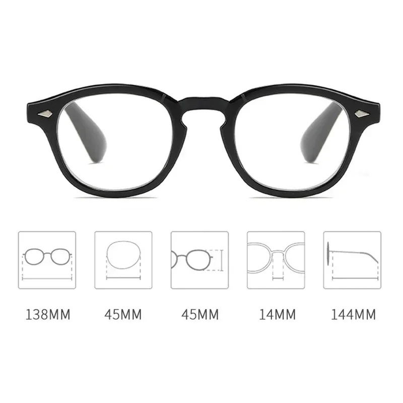 Фотохромные очки в круглой оправе для мужчин и женщин модные уличные