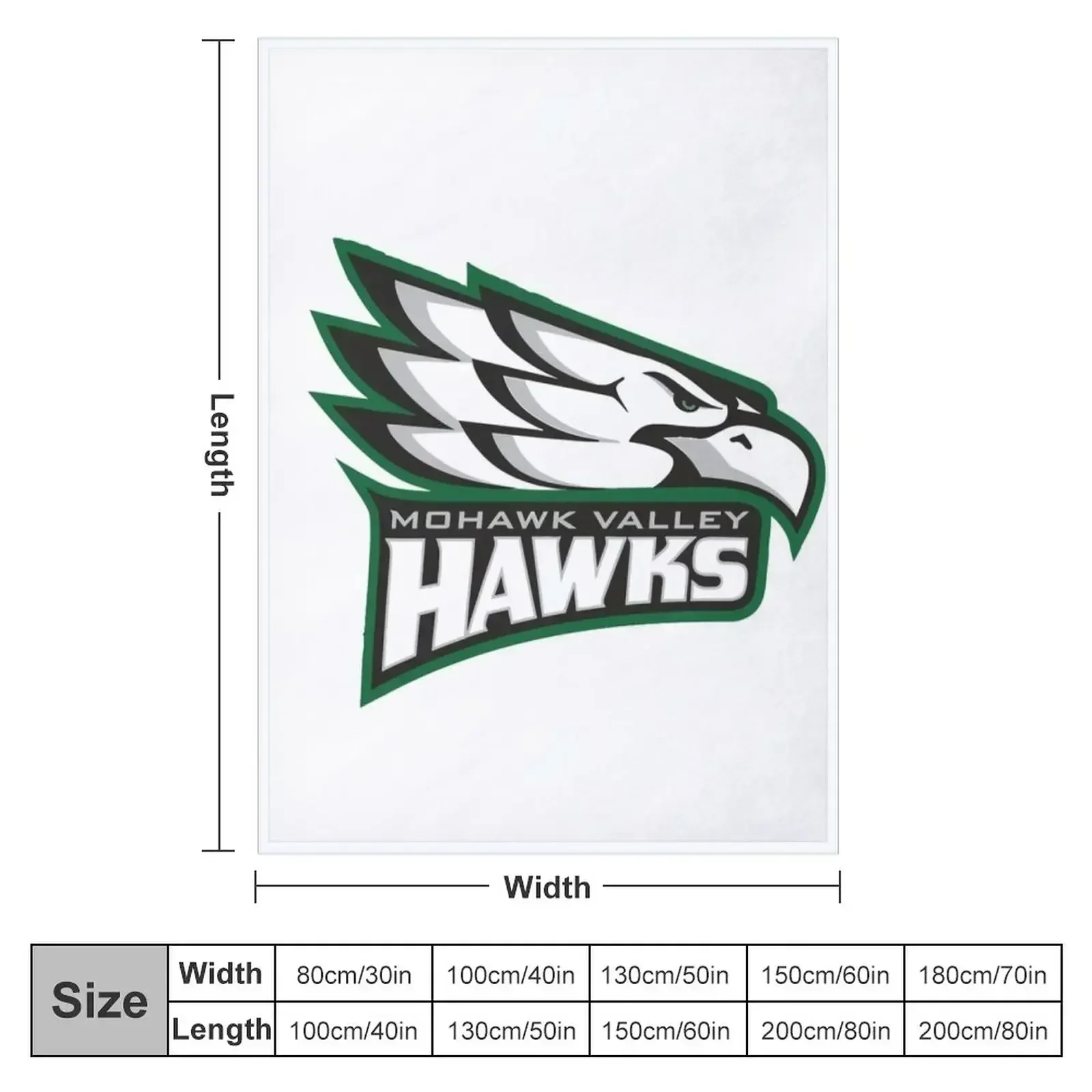 Одеяло Mohawk Valley Hawks тяжелое для сна Одеяла гигантского дивана