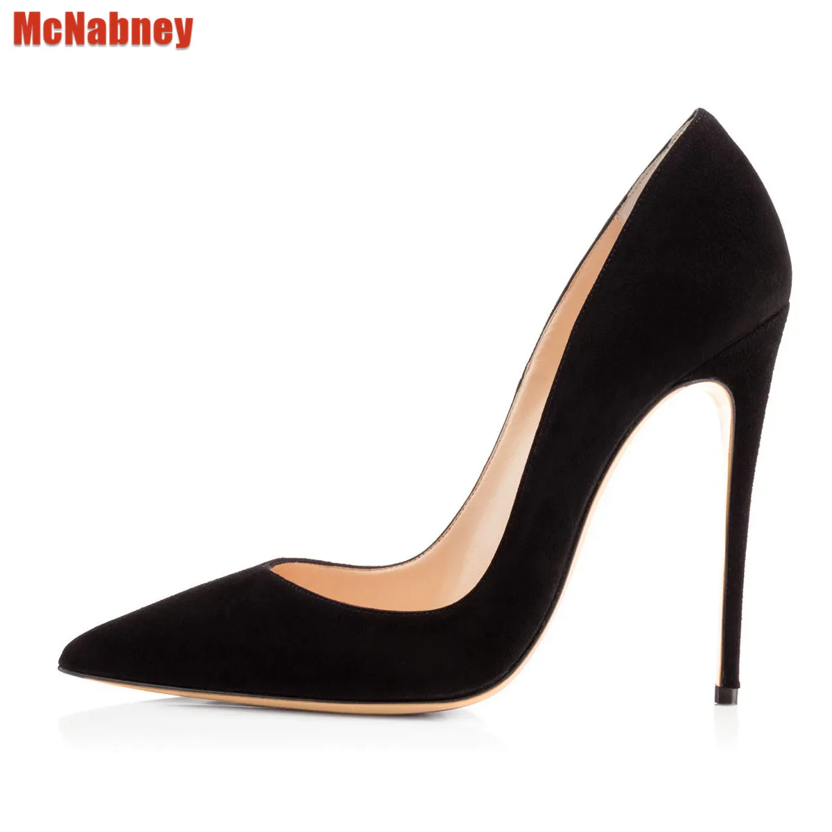 Stiletto Shoes Heel Womens Pumps Suede Super High Heels Fetish Fashion Woman Pointed Toe Spike Heels Green Black Burgundy Shoes