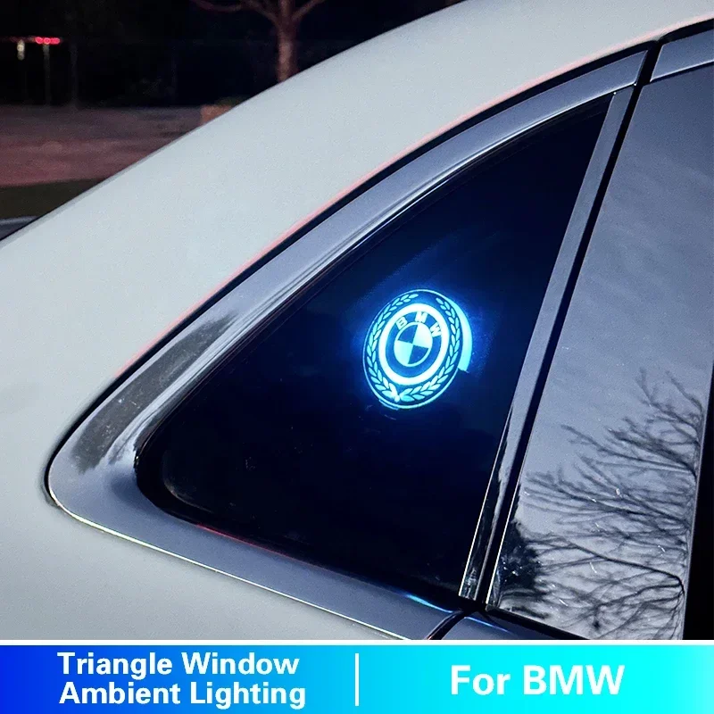 Автомобильное треугольное украшение для окна атмосферный свет BMW 3 5 7 серии F48 F39 G42