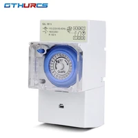 sul181h mechanical timer 24 hours time switch relay electrical programmable timer 24 hour din rail timer switch