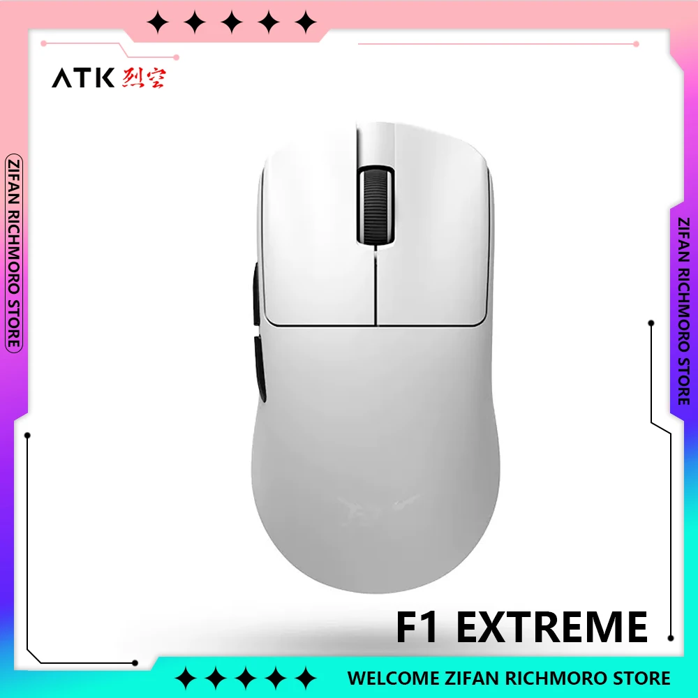 Новая беспроводная игровая мышь ATK Blazing Sky Extreme F1 8K PAW3950 2 4 ГГц двойная легкая с