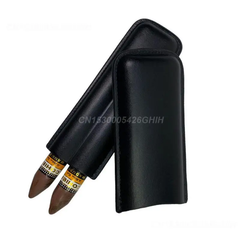 Классическая и прочная коробка для сигар аксессуары из искусственной кожи