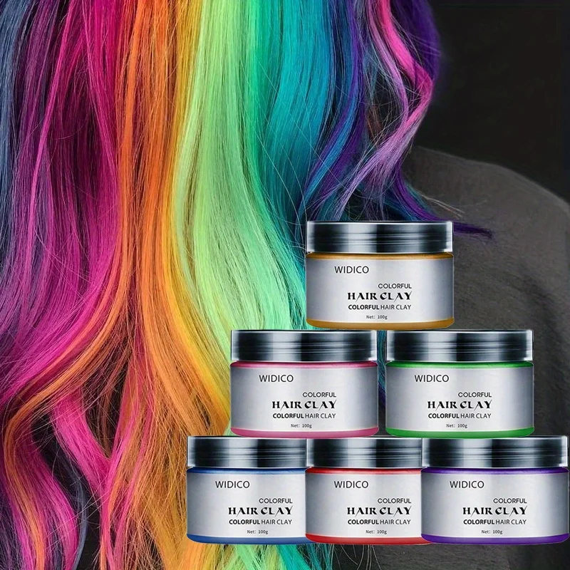 Глина для волос косплея на Хэллоуин-вечеринку день рождения Рождество глина