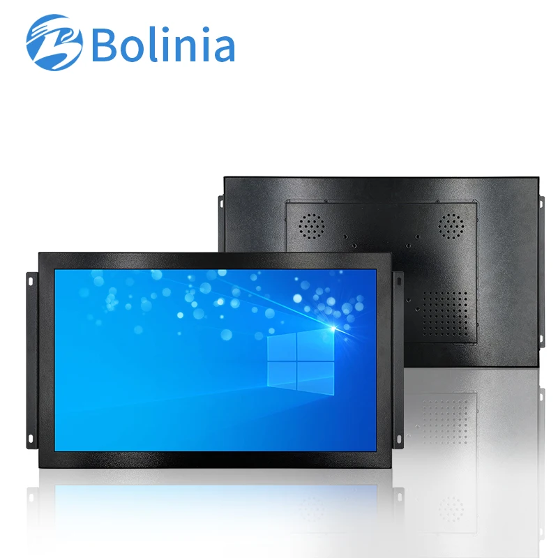 

18.5 Inch IPS1920*1080 HDMI VGA DVI USB Resistive Touch Screen Metal Case TFT Open Frame Embedded OEM ODM Industrial LCD Monitor