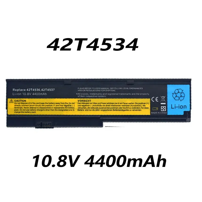 Аккумулятор FRU 42T4534 42T4536 42T4538 10 8 В 4400 мАч для ноутбука Lenovo ThinkPad X200 X200s X201 X201i X201s 7454 7455