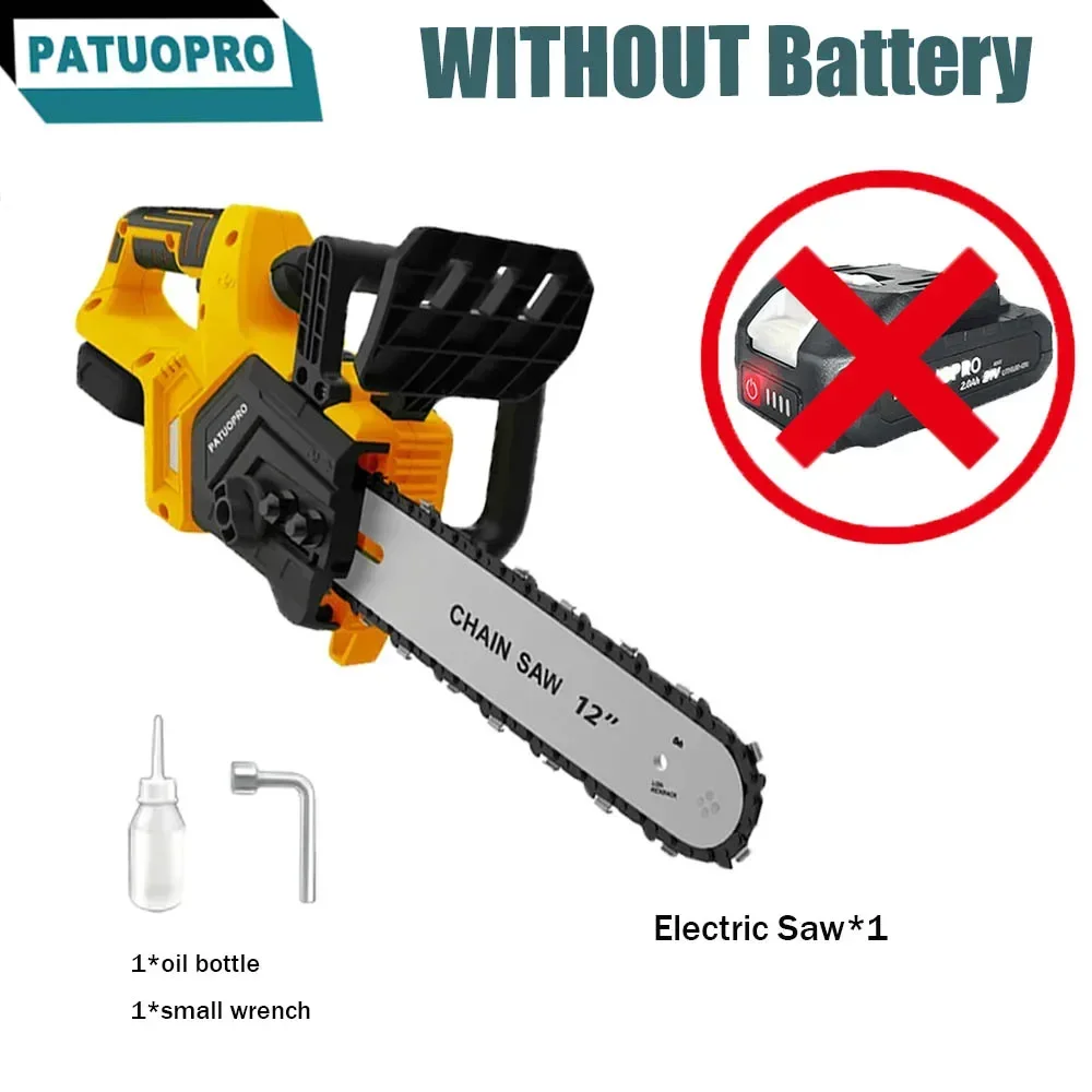 

Электрическая цепная пила PATUOPRO 12 дюймов 3800 об/мин для аккумулятора Makita 18 В