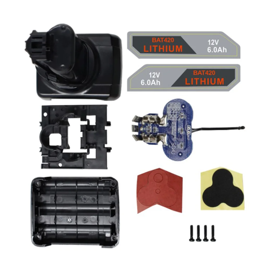 

Battery Plastic Case Tools 6 Core Assemble Batteries BAT411 BAT420 Box PCB