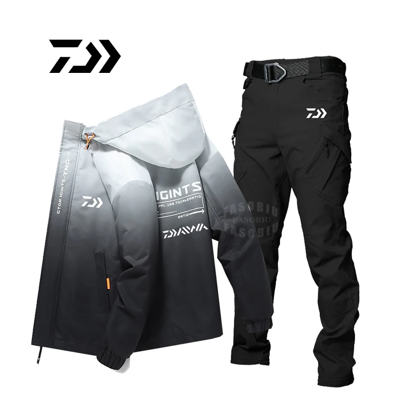 

Men's Breathable Fishing Clothes Autumn Winter Fishing Suit Mountaineering Sport Fishing Clothing Quick Dry Fishing Jacket