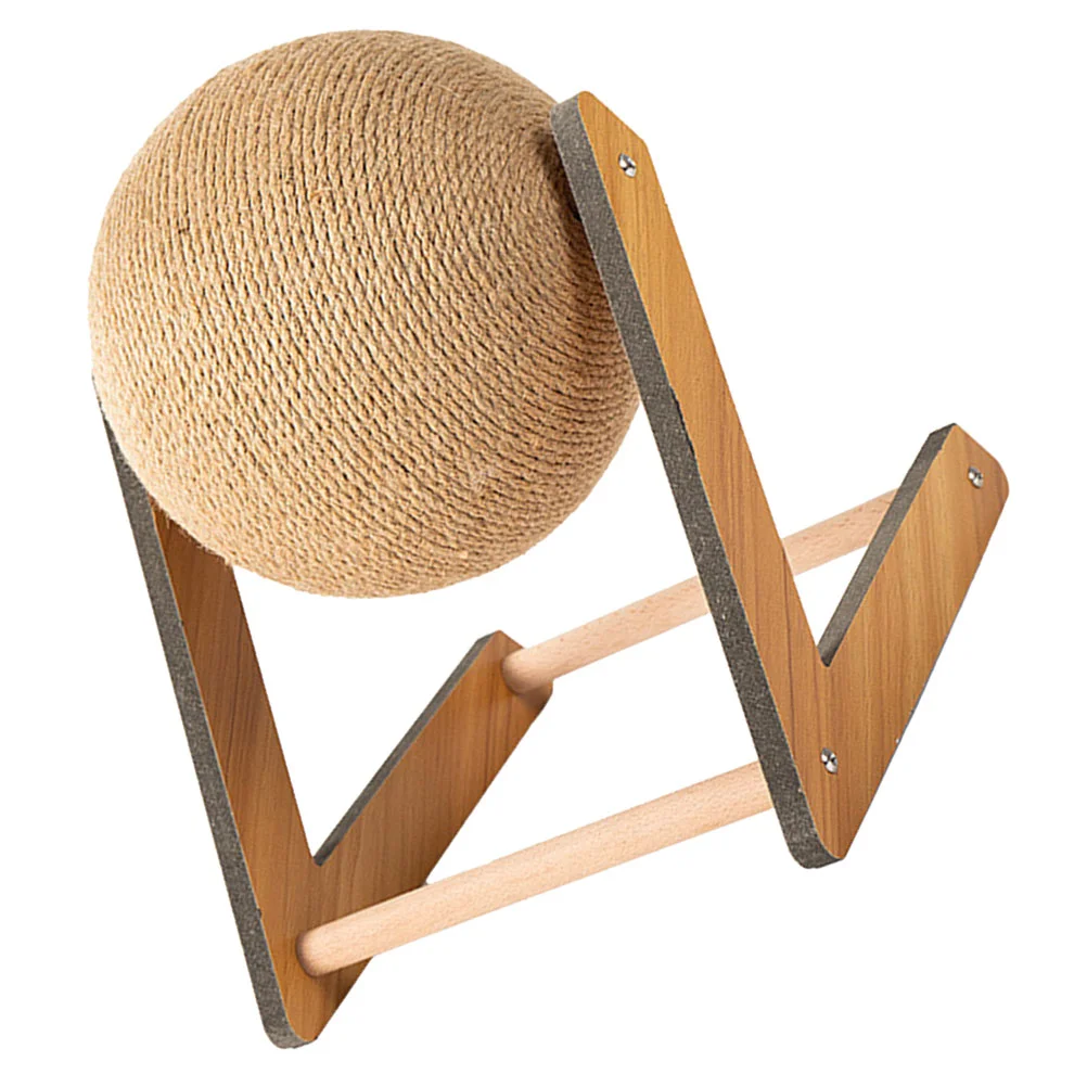 

Kitten Scratching Sisal Ball-Shaped Cat Amusement Cat Plaything for Shop Playing Home Training