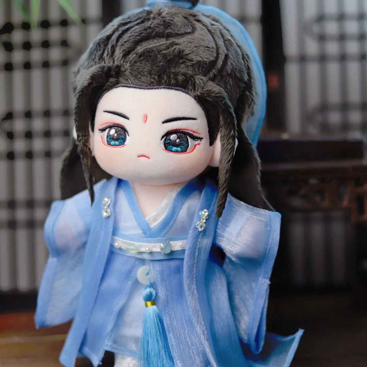 

No Attribute Antiquity 20cm Plush Stuffed Doll Toys Hanfu Change Clothes Costume Suit Cute Cosplay Kawaii Accessories Fans Gifts