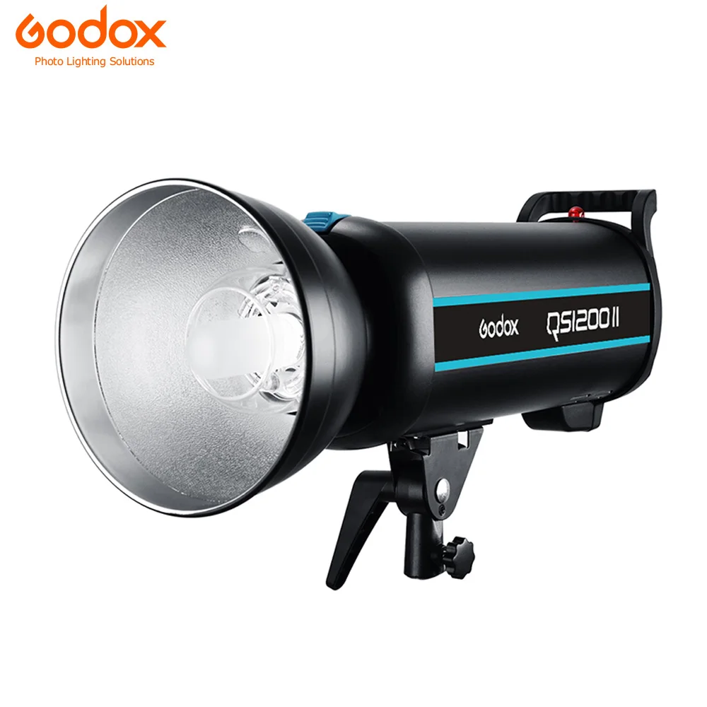 

Godox QS1200II 1200Ws GN110 5600K Professional Studio Strobe with Built-in Godox 2.4G Wireless X System add X1T Transmitter