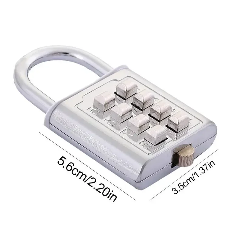 Замок для спортзала с кодовой кнопкой комбинированный замок безопасности